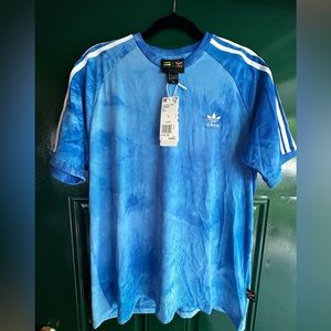 NWT Adidas Originals Pharrell Williams T-Shirt Blue, Sz Large
